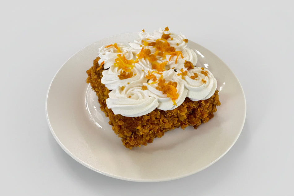 Carrot Cake. Sin gluten, Vegano, Sin azúcar