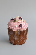 Cupcake Vainilla Frambuesa. Sin gluten, Vegano, Sin azúcar
