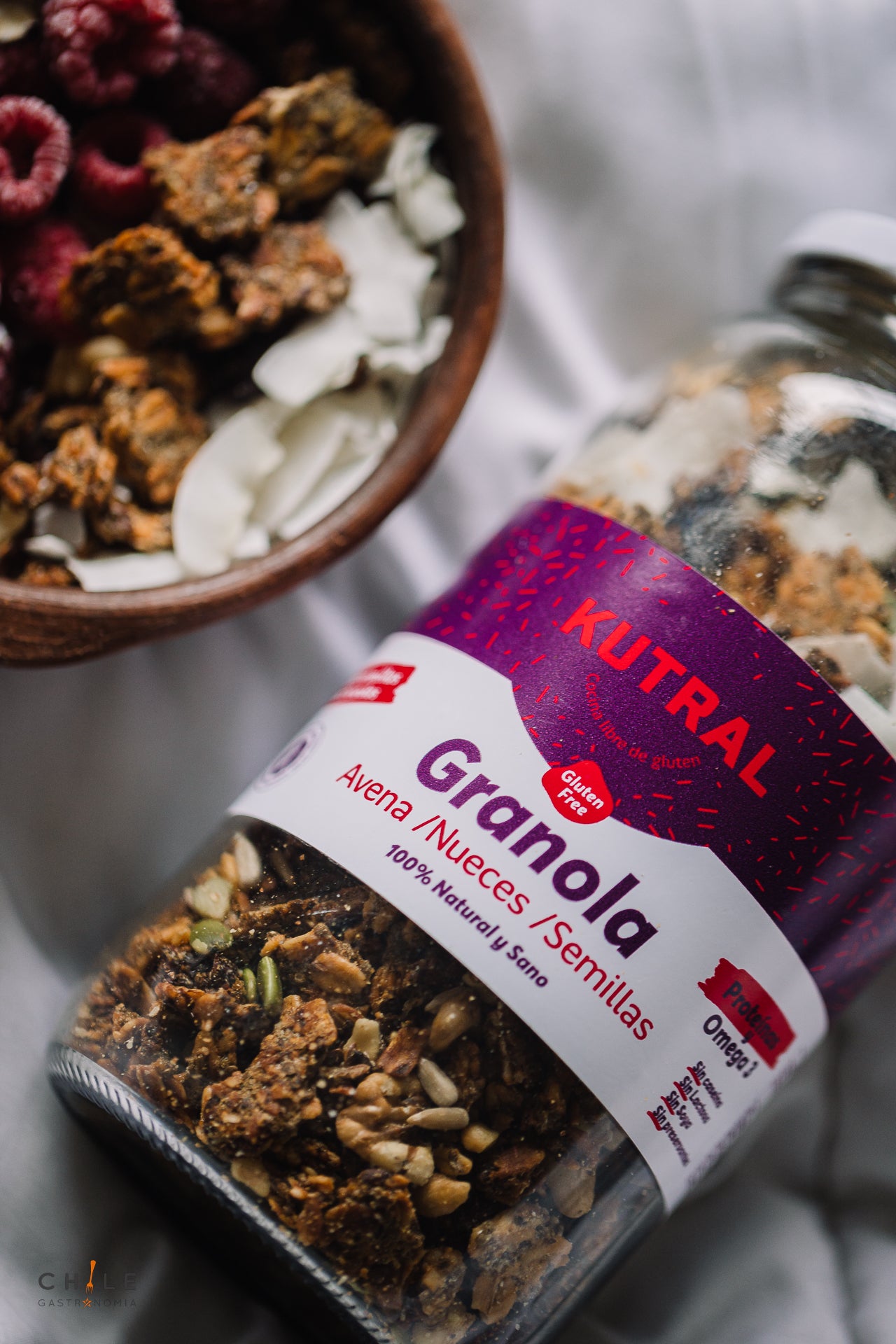 Granola Casera. Sin gluten, Vegano, Sin azúcar