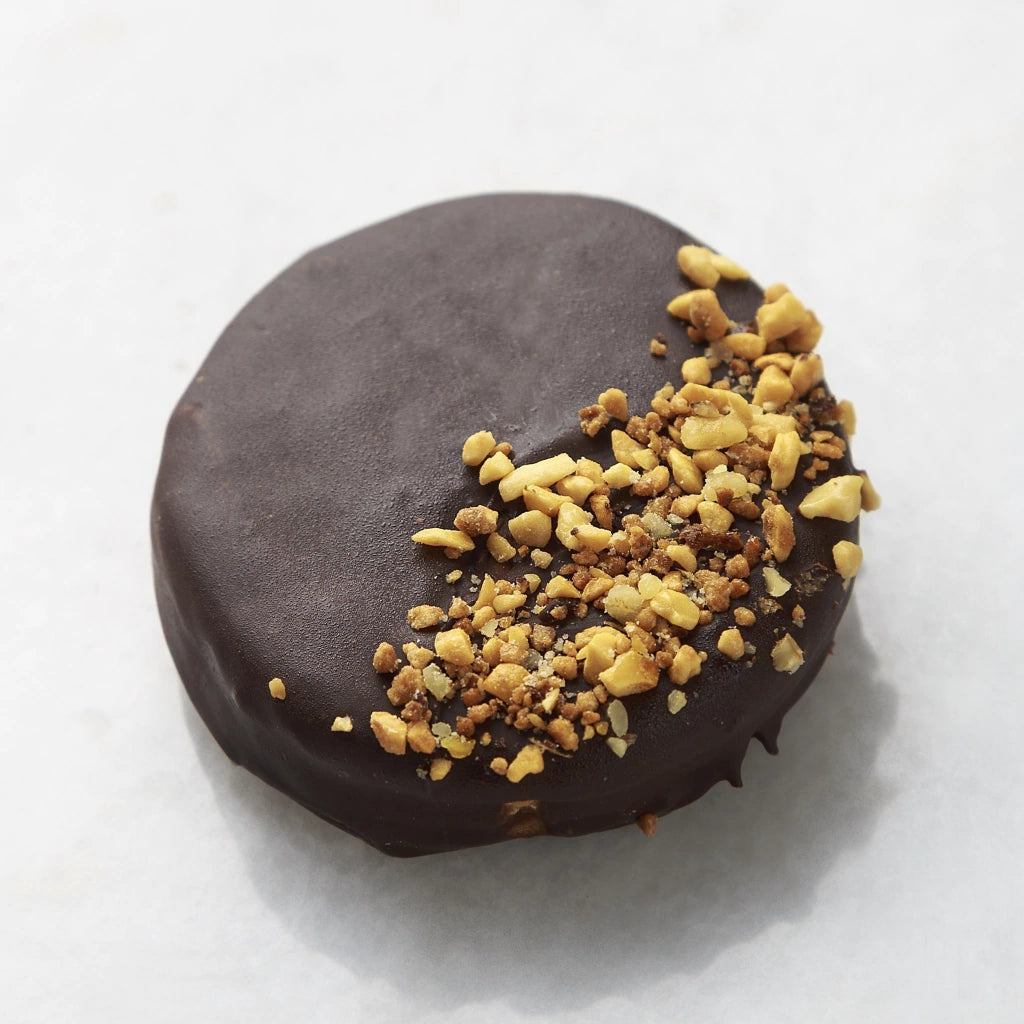 Alfajor de Mani. Sin gluten, Vegano, Sin azúcar.