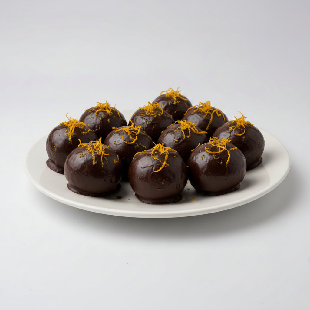 Bomba de Brownie manjar nuez. Sin gluten, Vegano Sin azúcar